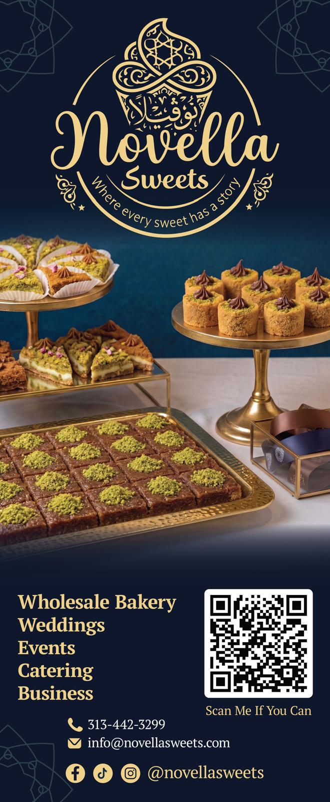 Novella sweets presentation